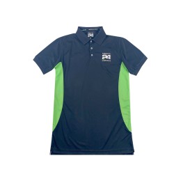 Custom Men's Short Sleeve Black Polo Shirt Contrast Color Shirt Side Stitching Three Button Chest Design Printed LOGO 100%Polyester P1533 Custom Men's Short Sleeve Black Polo Shirt Contrast Color Shirt Side Stitching Three Button Chest Design Printed LOGO 100%Polyester P1533